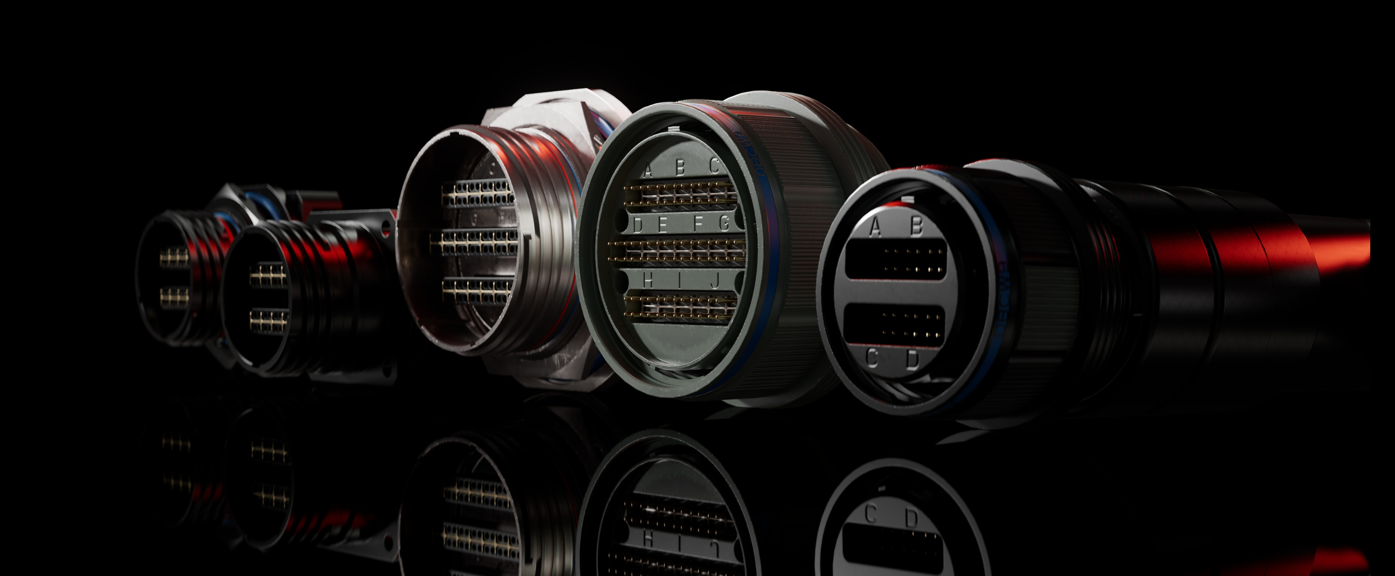 Machforce connectors assembled